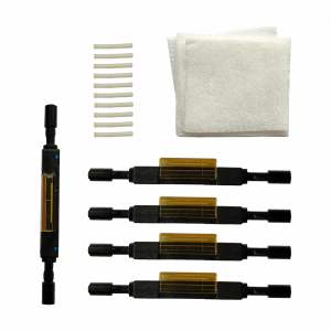 Mechanical splice for joint optical fiber